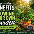 The Incredible Benefits of Growing Your Own Backyard Garden (Health, Savings & Sustainability)